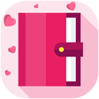 プログラムのアイコン：Secret diary with passcod…