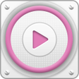 Icon of program: PlayerPro Cloudy Pink Ski…