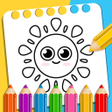 プログラムのアイコン：Kids Drawing Book