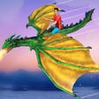 Ícone do programa: Flying Dragon City Attack