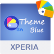 Иконка программы: COLOR™ XPERIA Theme | BLU…