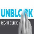 Allow right click -  simple copy