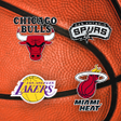 Ícone do programa: Basketball Logo Quiz: NBA…