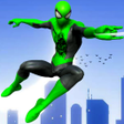 Icon of program: Green Superhero Rope Man …