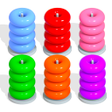 Ikona programu: Color Hoop : Ring Sort AS…