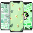 Иконка программы: Green Aesthetic Wallpaper