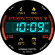 Ikon program: Minimal Digital Watch Fac…