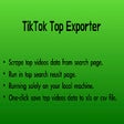 TikTok Top Extractor icon