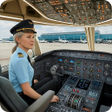 أيقونة البرنامج: Aircraft simulator game 3…