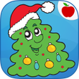 プログラムのアイコン：Christmas Games Shape Puz…