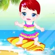 Baby In the Sand - Swimming  Play for Girl  Kids Game