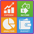 Income Expense &Budget Manager,Daily Money Planner