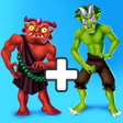 程序图标：Merge Master Monster Dino…