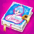 Winter Princess Diary (with lock or fingerprint)