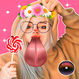 プログラムのアイコン：3D Emoji Live Face - Filt…