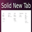 Ícone do programa: Solid New Tab