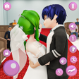 أيقونة البرنامج: Anime Girl Highschool Sim…