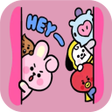 プログラムのアイコン：Stiker Wa BT21 Lengkap Lu…