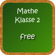 ไอคอนของโปรแกรม: Mathe Klasse 2 - free
