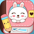 プログラムのアイコン：Niki: Cute Diary App