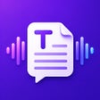 أيقونة البرنامج: Live Transcribe dictation…