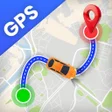 Icoon van programma: GPS Route Finder - Map Lo…