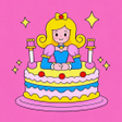 Pictogram van programma: Icing On Doll Cake