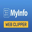 MyInfo Web Clipper