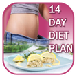 程序图标：14 Day Diet Plan- lose be…
