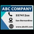Ícone do programa: Windows Business Cards Pr…