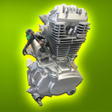 プログラムのアイコン：Motorcycle mechanics game