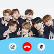أيقونة البرنامج: BTS Fake Video Call Prank