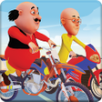 أيقونة البرنامج: Motu Patlu Bike Racing Ga…