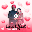أيقونة البرنامج: Love Photo Effect Video M…