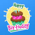 Icon of program: Birthday Stickers for Wha…