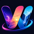 程序图标:WallGlide: 4K Live Wallpa…