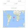 أيقونة البرنامج: Location on a popup map f…