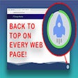 Top Rocket: back-to-top button on every page!