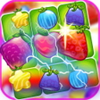 Ikon program: Fruit Candy: Match 3 Puzz…