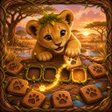 Symbol des Programms: Crown Cub Words