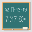 Icon of program: Math on chalkboard