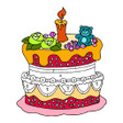 プログラムのアイコン：Cakes Color  by Number