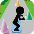 Icon of program: Gliding Skateboard man.