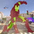 プログラムのアイコン：Super Iron Hero 2019: Rob…