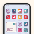 プログラムのアイコン：Launcher iPhone