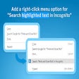 Ikon program: Right Click Search Incogn…