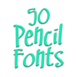 プログラムのアイコン：Pencil Fonts Message Make…