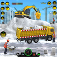 程序图标：Snow Excavator Sim Crane …