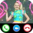 ไอคอนของโปรแกรม: Video Call Jojo Siwa Simu…