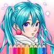 프로그램 아이콘: Kawaii Anime Coloring Boo…